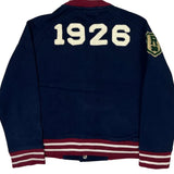 Age 6 Polo By Ralph Lauren Varsity Jacket - XS Navy Cotton