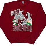 Made In USA Tee Jays 1994 Iron Bowl Champs Sweatshirt - 2XL Red Polyester Blend