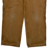 Wrangler Carpenter Pants - 38W 30L Brown Cotton