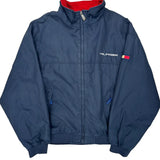 Tommy Hilfiger Spellout Jacket - XL Red Polyester
