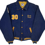 Grosse Pointe Blues Rennoc Varsity Jacket - 2XL Yellow Cotton Blend
