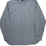 Ralph Lauren Shirt - Large Blue Cotton