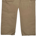 Wrangler Double Knee Carpenter Trousers - 36W 32L Beige Cotton