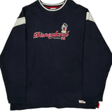 Disneyland 55 Disney Graphic Long Sleeve T-Shirt - 2XL Navy Cotton