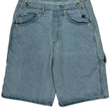 Mickey Unlimited Cartoon Overalls - Medium Light Wash Denim