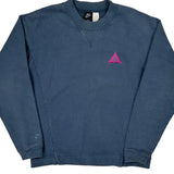 Nike Acg Sweatshirt - Medium Blue Cotton