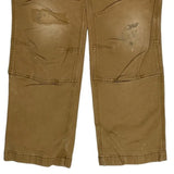 Carhartt Double Knee Carpenter Pants - 32W 30L Brown Cotton
