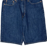 Levis Denim Shorts - 36W 10L Blue Cotton