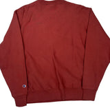 Reverse Weave Champion Sweatshirt - Large Red Cotton Blend