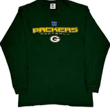 Green Bay Packers Nfl Long Sleeve T-Shirt - Large Green Cotton