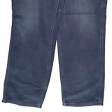 Carhartt Double Knee Carpenter Trousers - 36W 32L Blue Cotton Blend
