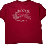 Motorcycles Harley Davidson Graphic T-Shirt - XL Red Cotton