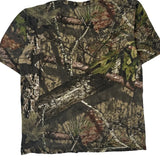 Mossy Oak Camo T-Shirt - Medium Camo Cotton