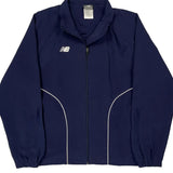 New Balance Windbreaker - Small Navy Polyester