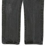 501 Levis Jeans - 36W 30L Black Cotton