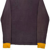 Tommy Hilfiger Striped Rugby Shirt - Medium Purple Cotton