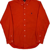 Ralph Lauren Shirt - Large Orange Cotton