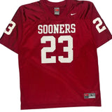 Sooners Nike Football Jersey - Large Red Polyester