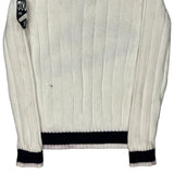 85 Patch Tommy Hilfiger Sweater - Medium Black Cotton