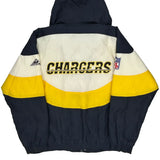 Chargers N.F.L. Pro Line Nfl Windbreaker - Large Navy Nylon