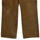 Craftsman Carpenter Trousers - 32W 32L Brown Cotton