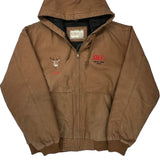 Quality Liquid Feeds Destinations Workwear Jacket - XL Brown Cotton