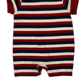Age 3 Months Ralph Lauren Striped Playsuit - 4XS Blue Cotton