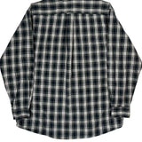 Nautica Checked Shirt - Large Green Cotton