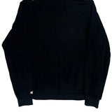 Age 15-16 Champion Hoodie - 2XL Black Cotton