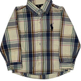 Age 9 Ralph Lauren Checked Shirt - Small Multicoloured Cotton