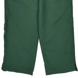Reebok Track Pants - Large Green Polyester