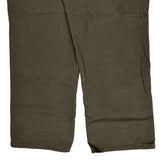 Dickies Double Knee Carpenter Trousers - 36W 30L Brown Cotton