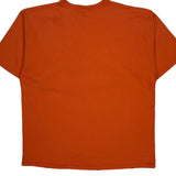 Carhartt T-Shirt - Large Orange Cotton