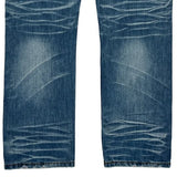 Black Hip Hop Jeans - 32W 32L Blue Cotton Blend