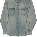Levis Denim Shirt - Medium Light Wash Cotton