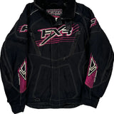 Fxr Graphic Ski Jacket - Small Pink Polyester