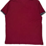 Polo By Ralph Lauren Slim Fit Polo Shirt - 2XL Burgundy Cotton