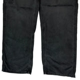 Carhartt Carpenter Trousers - 32W 30L Black Cotton