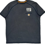 State Tech Electrician Carhartt Graphic T-Shirt - XL Blue Cotton Blend