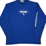 Air Force Nike College Long Sleeve T-Shirt - XL Blue Cotton