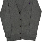 Age 7 Ralph Lauren Cardigan - Small Gray Cotton