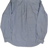Ralph Lauren Striped Shirt - XL Blue Cotton