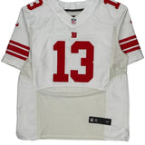 New York Giants Nike #13 Beckham Jr Football Jersey - 2XL White Polyester