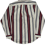 Tommy Hilfiger Striped Shirt - Small Blue Cotton