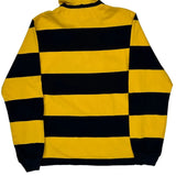 Marquette University Charles River Apparel Striped Rugby Shirt - Small Navy Cotton