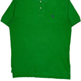 Polo By Ralph Lauren Polo Shirt - Large Green Cotton