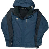 Mountain Hard Wear Waterproof Ski Jacket - Large Blue Polyester