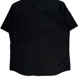 Lee Short Sleeve Shirt - XL Black Cotton
