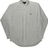Ralph Lauren Shirt - Large White Cotton