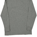 Dickies Long Sleeve T-Shirt - Medium Gray Cotton Blend